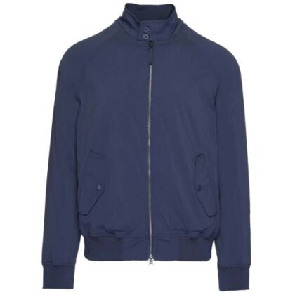 Aquascutum Mens Navy Active Coach Jacket by Designer Wear GBP156 - Grab Your Coat!