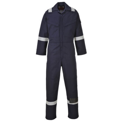 Araflame Mens Gold Flame Resistant Overall Navy Blue 36" 32" by Tooled Up GBP136.95 - Grab Your Coat!