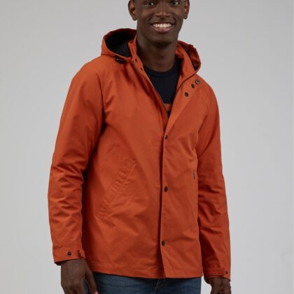 Burnt Orange Hooded Coach Jacket Medium Burnt Orange by Ben Sherman GBP95.0000 - Grab Your Coat!