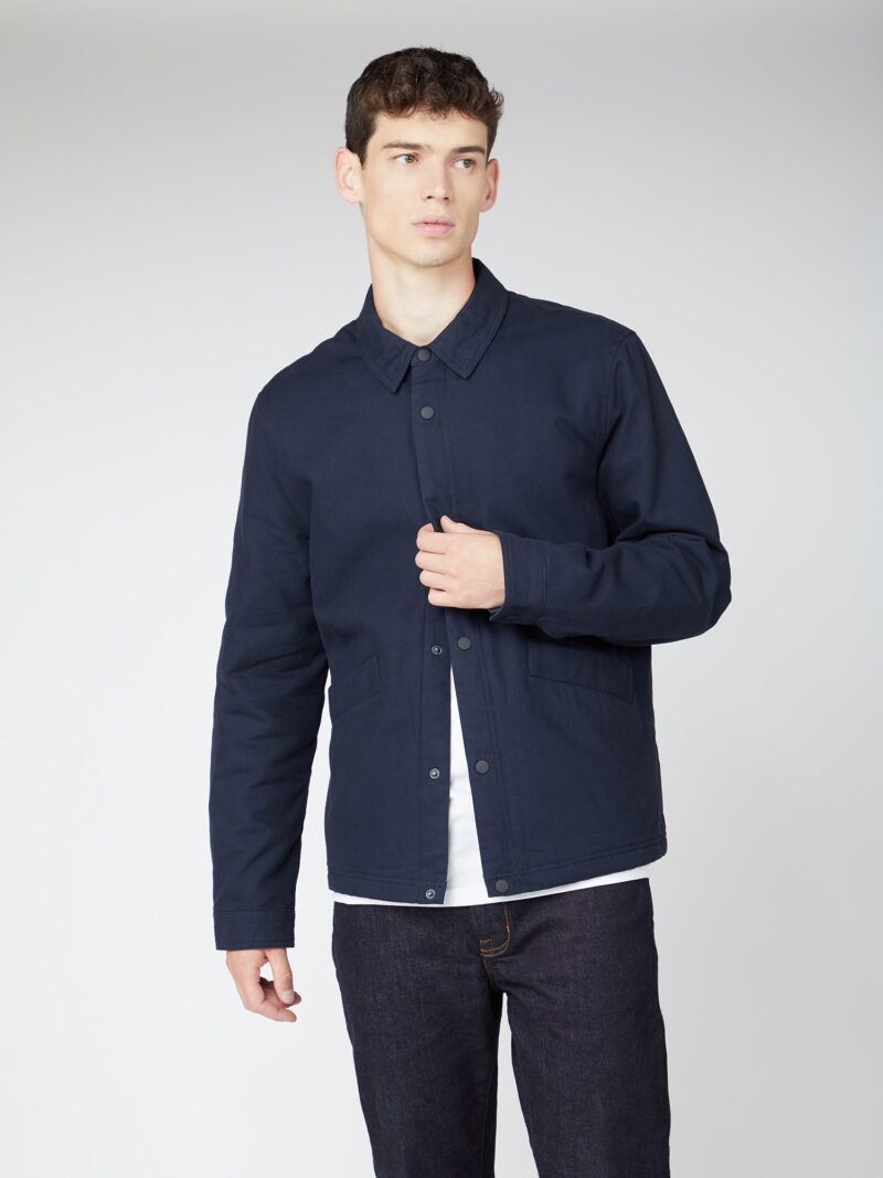 Navy Worker Jacket XXL Navy by Ben Sherman GBP59.0000 - Grab Your Coat!