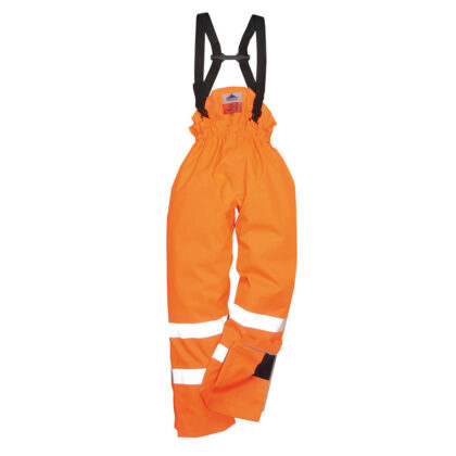 Biz Flame Hi Vis Flame Resistant Rain Lined Trousers Orange L by Tooled Up GBP75.95 - Grab Your Coat!