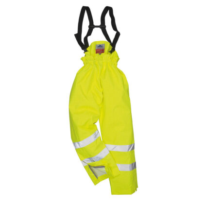 Biz Flame Hi Vis Flame Resistant Rain Lined Trousers Yellow M by Tooled Up GBP75.95 - Grab Your Coat!