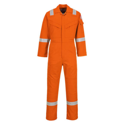 Biz Flame Mens Aberdeen Flame Resistant Antistatic Coverall Orange 3XL 32" by Tooled Up GBP67.95 - Grab Your Coat!