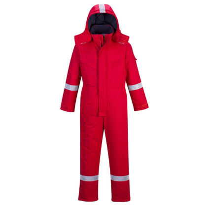 Biz Flame Mens Flame Resistant Antistatic Winter Overall Red 3XL 32" by Tooled Up GBP150.95 - Grab Your Coat!