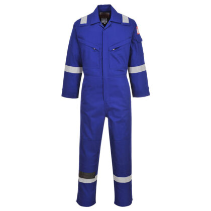Biz Flame Mens Flame Resistant Lightweight Antistatic Coverall Royal Blue XL 32" by Tooled Up GBP66.95 - Grab Your Coat!