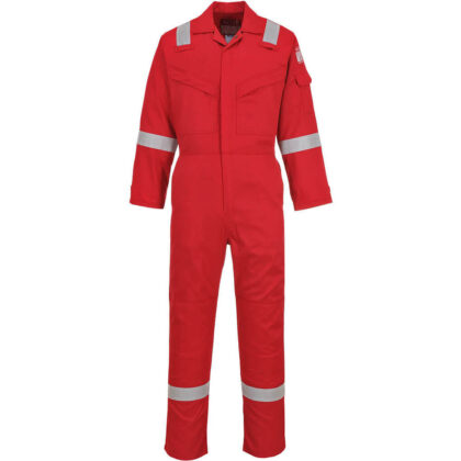Biz Flame Mens Flame Resistant Super Lightweight Antistatic Coverall Red S 33" by Tooled Up GBP70.95 - Grab Your Coat!