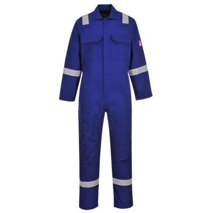 Biz Weld Mens Iona Flame Resistant Coverall Royal Blue S 32" by Tooled Up GBP55.95 - Grab Your Coat!