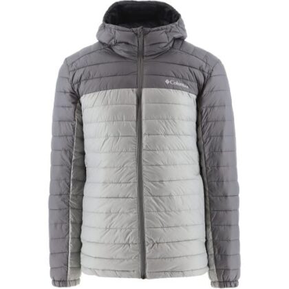 Columbia Columbia Grey Silver Falls Hooded Jacket Jacket by Designer Wear GBP75 - Grab Your Coat!
