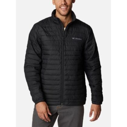 Columbia Mens Black Silver Falls Jacket by Designer Wear GBP68 - Grab Your Coat!