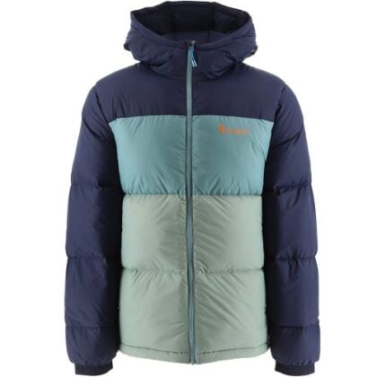 Cotopaxi Maritime Silver Leaf Solazo Hooded Down Jacket by Designer Wear GBP139 - Grab Your Coat!