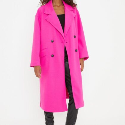 Dorothy Perkins Womens Longline Double Breasted Coat by Dorothy Perkins UK GBP42.50 - Grab Your Coat!