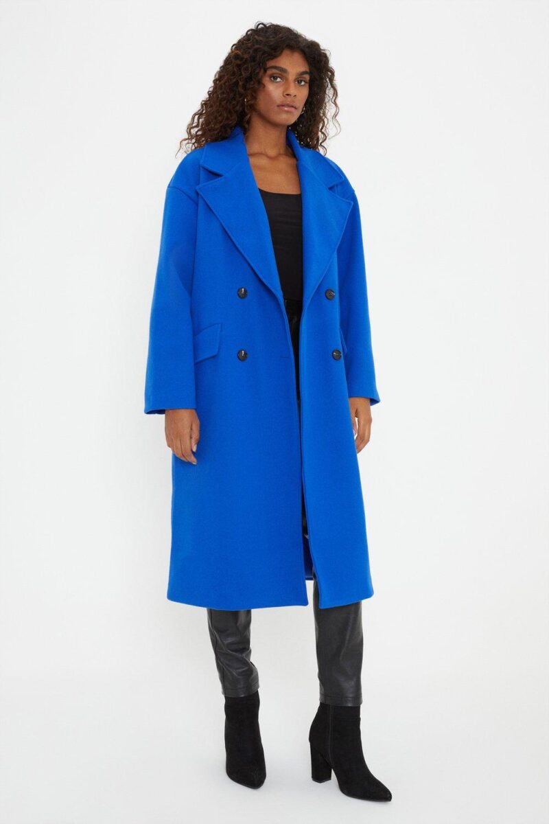 Dorothy Perkins Womens Longline Double Breasted Coat by Dorothy Perkins UK GBP42.50 - Grab Your Coat!