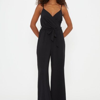 Dorothy Perkins Womens Tie Waist Cami Jumpsuit by Dorothy Perkins UK GBP10.00 - Grab Your Coat!