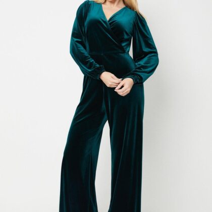 Dorothy Perkins Womens Velvet Jumpsuit by Dorothy Perkins UK GBP19.50 - Grab Your Coat!