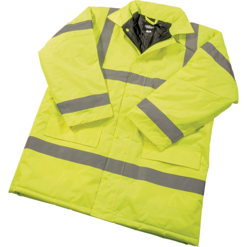 Draper Expert Hi Vis Traffic Jacket L by Tooled Up GBP34.95 - Grab Your Coat!