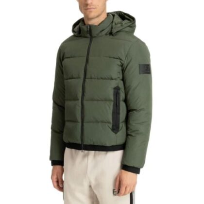 EA7 Mens Duffel Bag Down Puffer Jacket by Designer Wear GBP205 - Grab Your Coat!