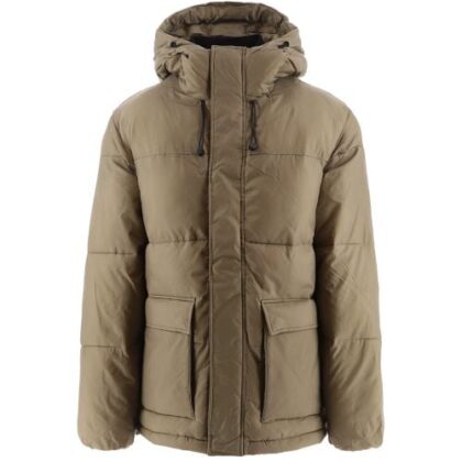 Edwin Dark Ash Nakkia Puffa Jacket by Designer Wear GBP155 - Grab Your Coat!