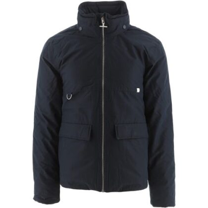 Farah Navy Aspen Wadded  Jacket by Designer Wear GBP105 - Grab Your Coat!