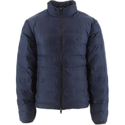 Hackett Navy Lightweight Moto Jacket by Designer Wear GBP155 - Grab Your Coat!