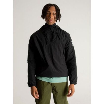 Hikerdelic Mens Black Ripstop Conway Jacket by Designer Wear GBP100 - Grab Your Coat!