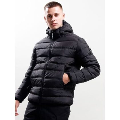 Marshall Artist Mens Black Altitude Bubble Jacket by Designer Wear GBP90 - Grab Your Coat!
