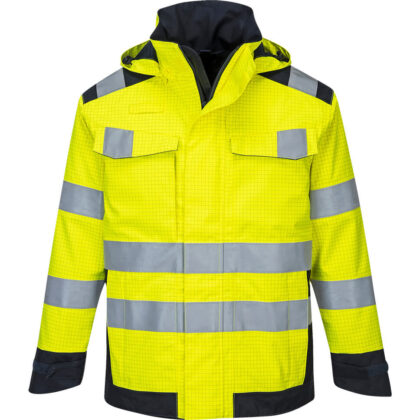 Modaflame Rain Multi Norm Arc Heat and Flame Resistant Jacket Yellow / Navy M by Tooled Up GBP195.95 - Grab Your Coat!
