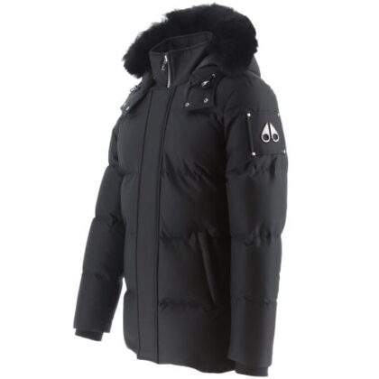 Moose Knuckles Mens Black Cloud 3Q Neoshear Jacket by Designer Wear GBP676 - Grab Your Coat!