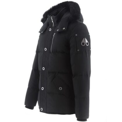 Moose Knuckles Mens Black Original 3Q Neoshear Jacket by Designer Wear GBP703 - Grab Your Coat!