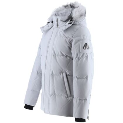 Moose Knuckles Mens Nimbus Cloud Natural Cloud 3Q Neoshear Jacket by Designer Wear GBP675 - Grab Your Coat!