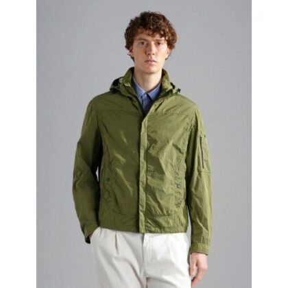 Paul & Shark Mens Ginestra Windbreaker Jacket by Designer Wear GBP340 - Grab Your Coat!