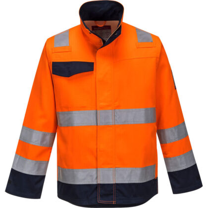 Portwest MV35 Modaflame Hvo jacket Orange / Navy 3XL by Tooled Up GBP102.95 - Grab Your Coat!
