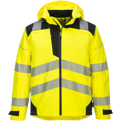 Portwest PW36 Extreme Rain Jacket Yellow / Black S by Tooled Up GBP86.95 - Grab Your Coat!
