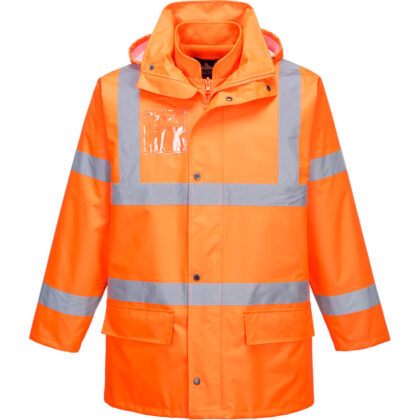 Portwest S765 Essential Hi Vis 5in1 Jacket Orange 3XL by Tooled Up GBP57.95 - Grab Your Coat!