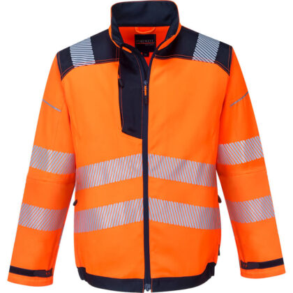 Portwest T500 PW3 Hi Vis Work Jacket Orange / Navy 2XL by Tooled Up GBP39.95 - Grab Your Coat!