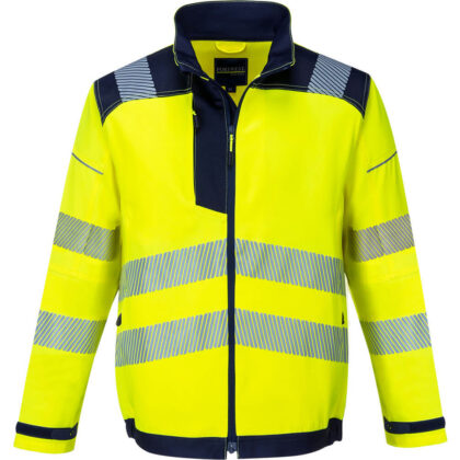 Portwest T500 PW3 Hi Vis Work Jacket Yellow / Navy L by Tooled Up GBP39.95 - Grab Your Coat!