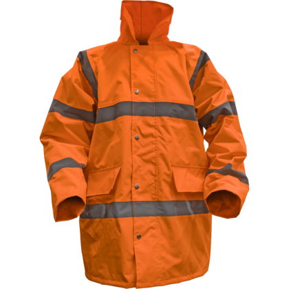 Sealey Quilted Lining Hi Vis Motorway Jacket Orange 2XL by Tooled Up GBP35.95 - Grab Your Coat!