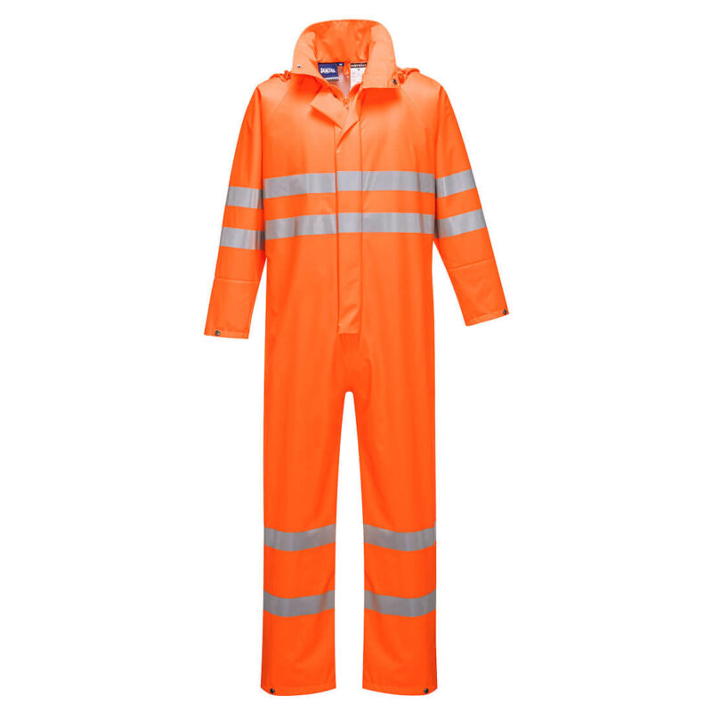 Sealtex Ultra Hi Vis Waterproof Overall Orange 2XL by Tooled Up GBP71.95 - Grab Your Coat!