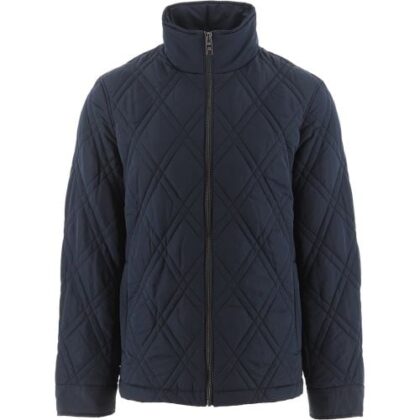 Ted Baker Navy Manby Quilted Jacket by Designer Wear GBP105 - Grab Your Coat!