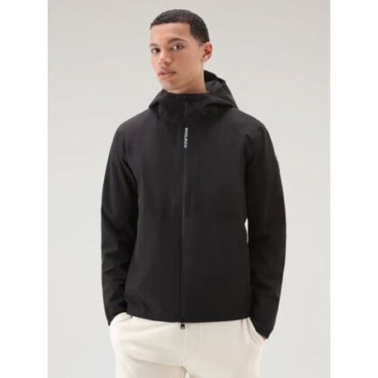 Woolrich Mens Black Pacific Two Layers Jacket by Designer Wear GBP231 - Grab Your Coat!